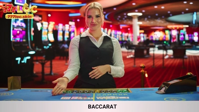Chơi baccarat online 777loc | Kéo bài cùng dealer hot sexy 1 Baccarat 777loc