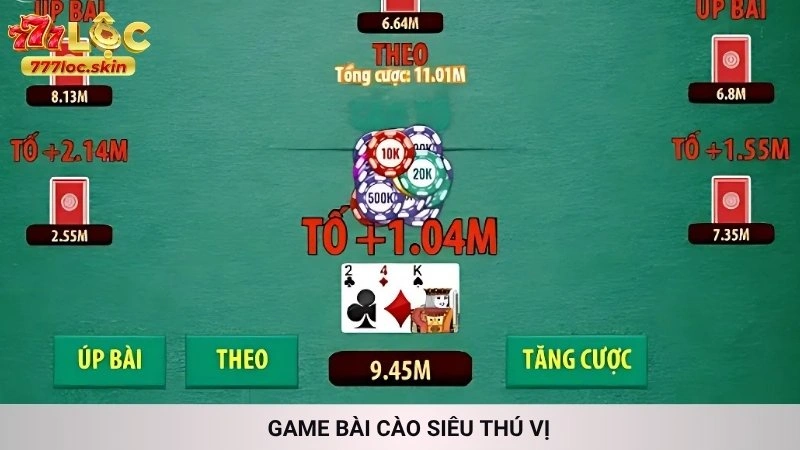 Game bài cào siêu thú vị