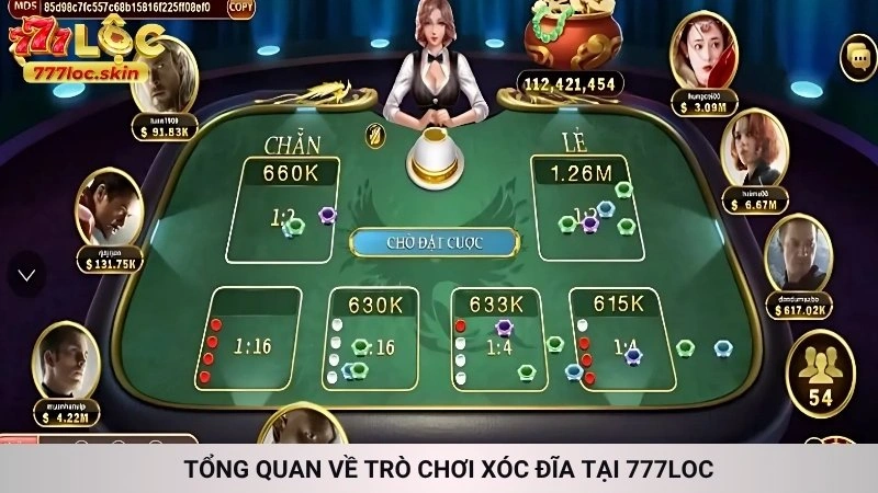 Xóc đĩa online 777loc - Cầu đẹp, dễ bắt, trả thưởng nhanh 2 Tổng quan về trò chơi xóc đĩa tại 777loc